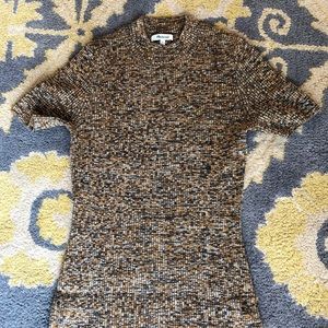 Madewell Marled Mockneck Sweater Dress